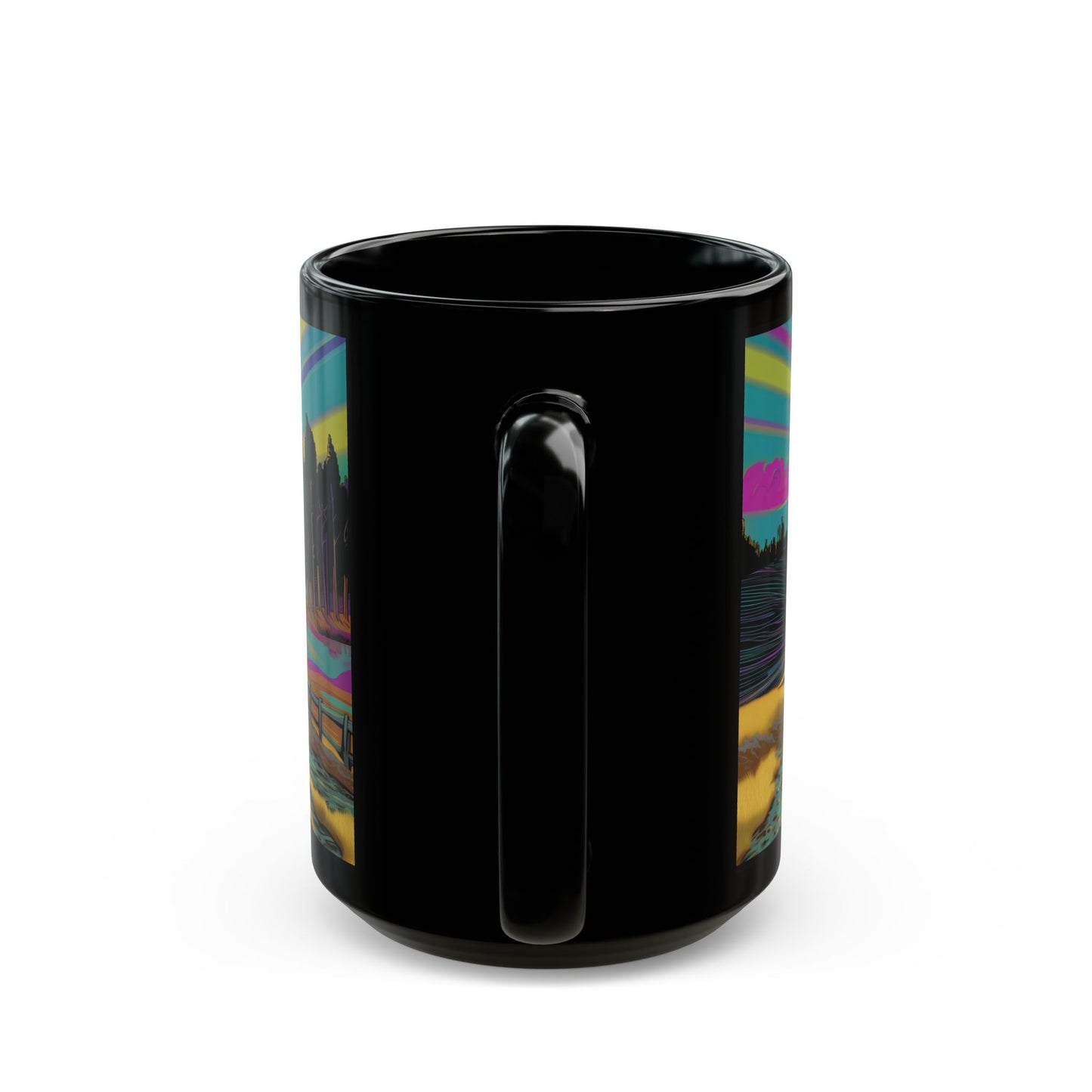 Trippy Cow Coffee Mug