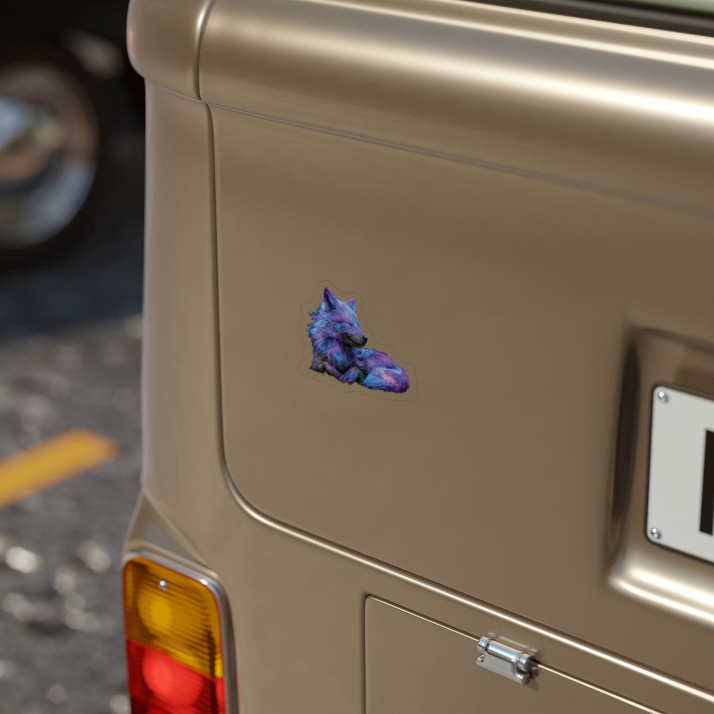 Astral Wolf - Die-cut Outdoor Sticker