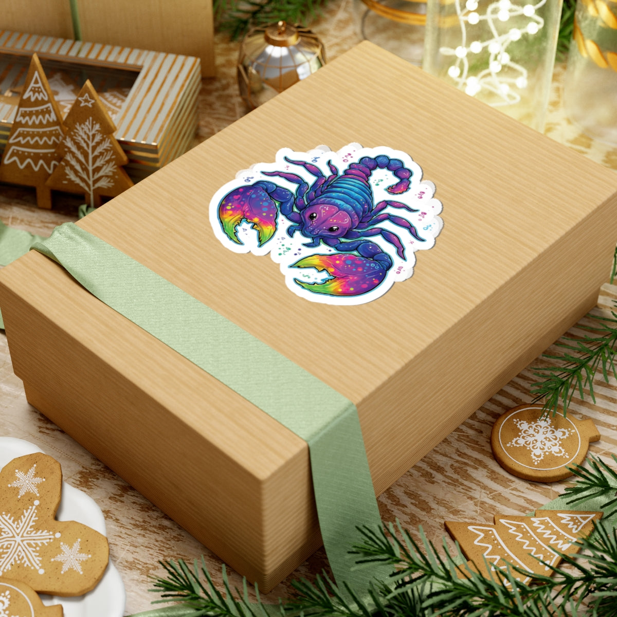 Colorful Scorpio Sticker – Vibrant Zodiac Star Sign