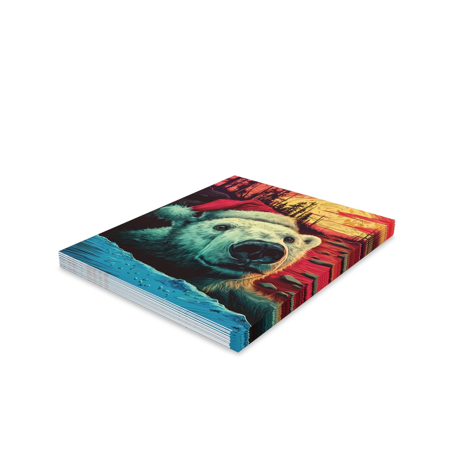 Christmas Card – Polar Bear Edition - 8pcs or 16pcs