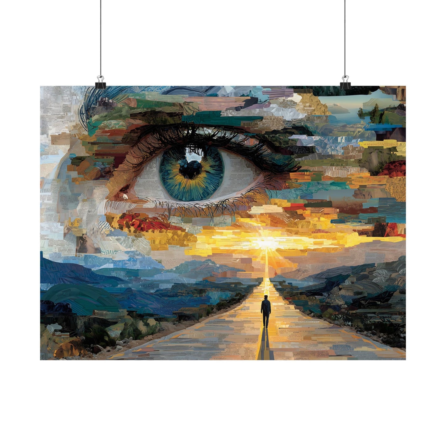 Surreal Road Ahead - Poster
