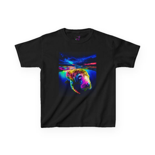 Cosmic Manatee Kid's Tee
