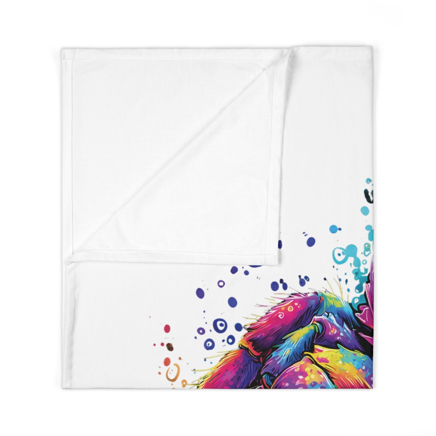 Zodiac Cancer Crab Swaddle Blanket – Water Sign Newborn Gift
