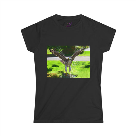 Drippy Hawk - Women's Softstyle Tee
