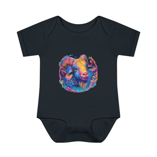 Capricorn Baby Bodysuit Sea-Goat – Zodiac Infant Outfit for Little Achievers