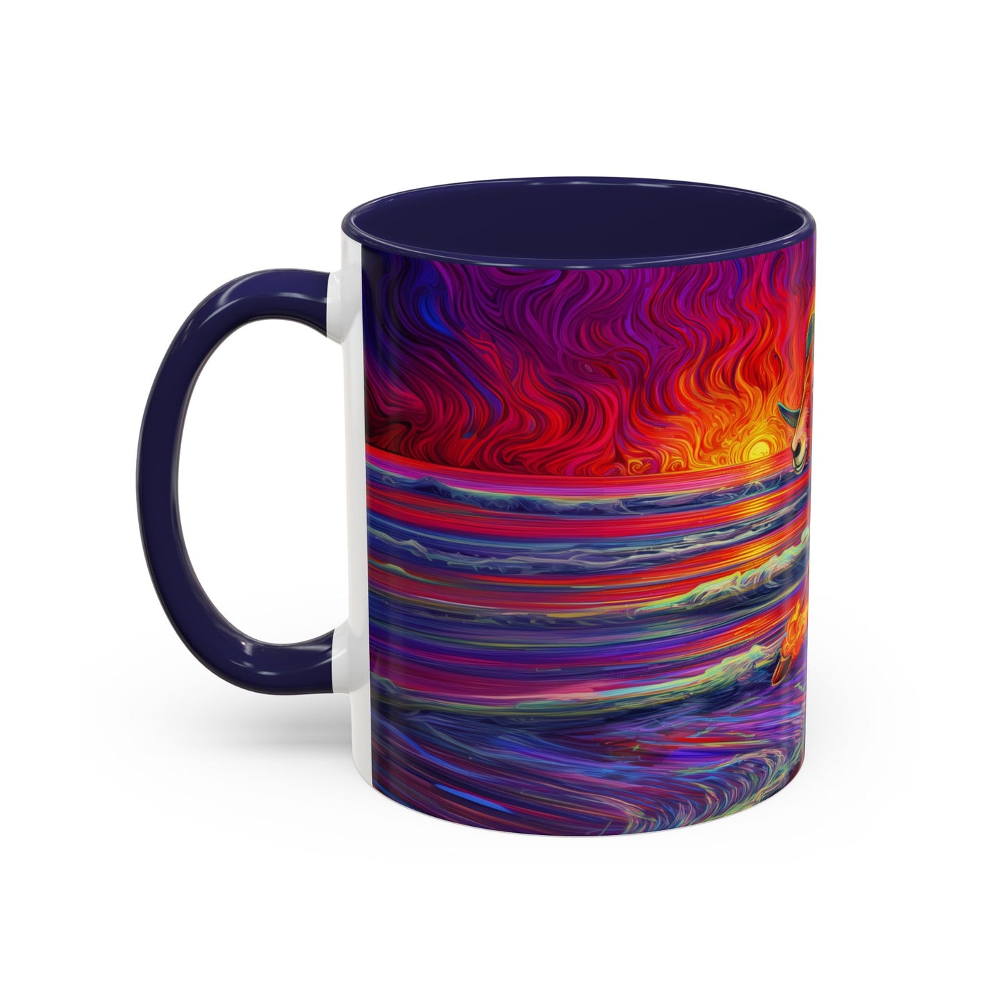 Fiery Ram Coffee Mug -- Aries, Fire Element Decor