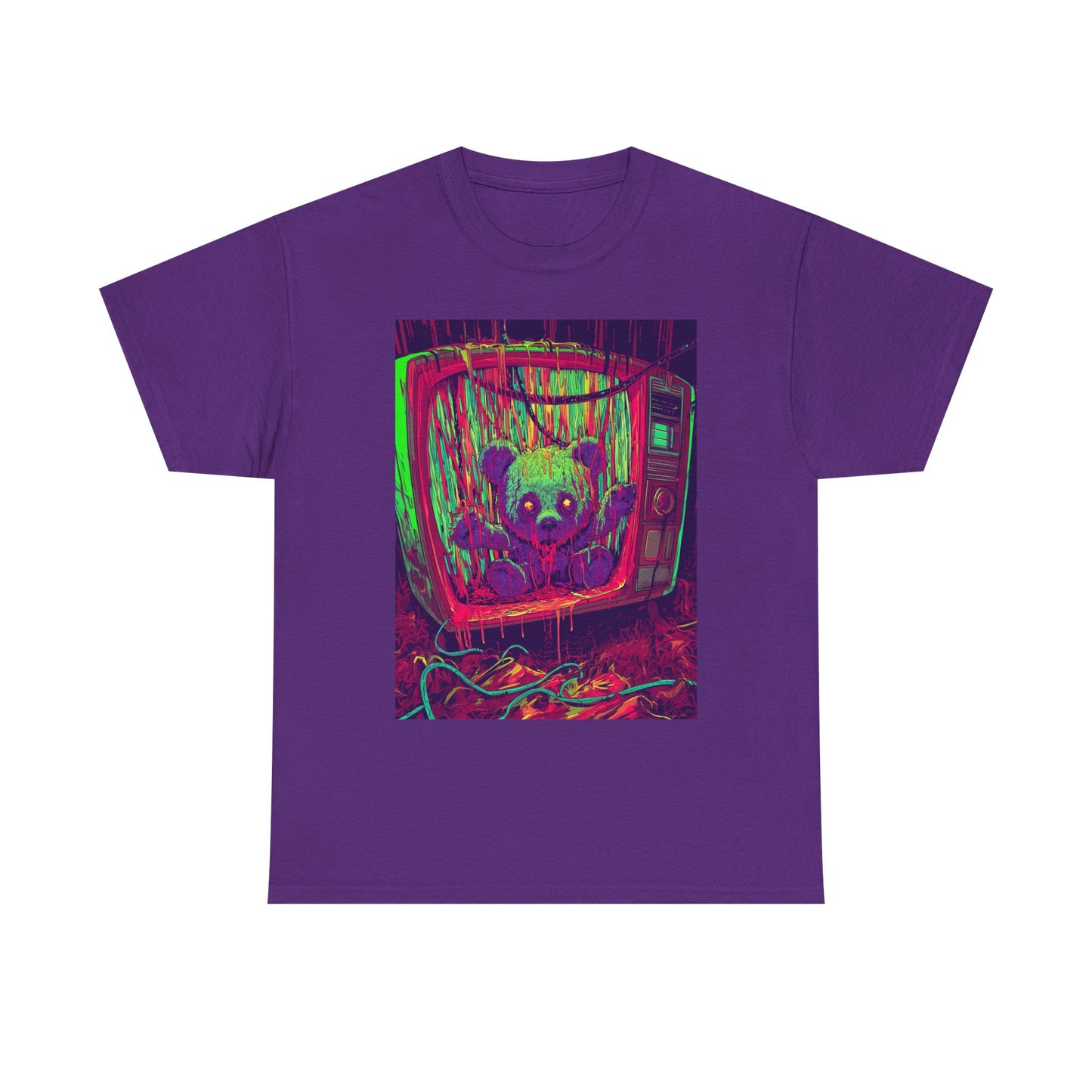 Psychedelic Horror Bear Tee