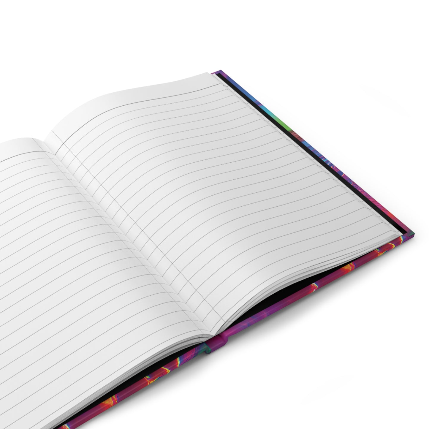 Adorable Puppy in the Sea Notebook – Magical Rainbow Tones, Blue Eyes, Cute Dog Journal