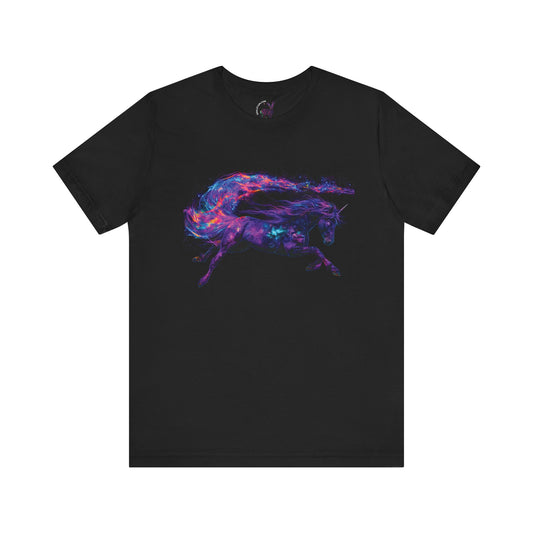 A Tribute To Our Friends In The Stars - Cosmic Horse - Unisex Tee