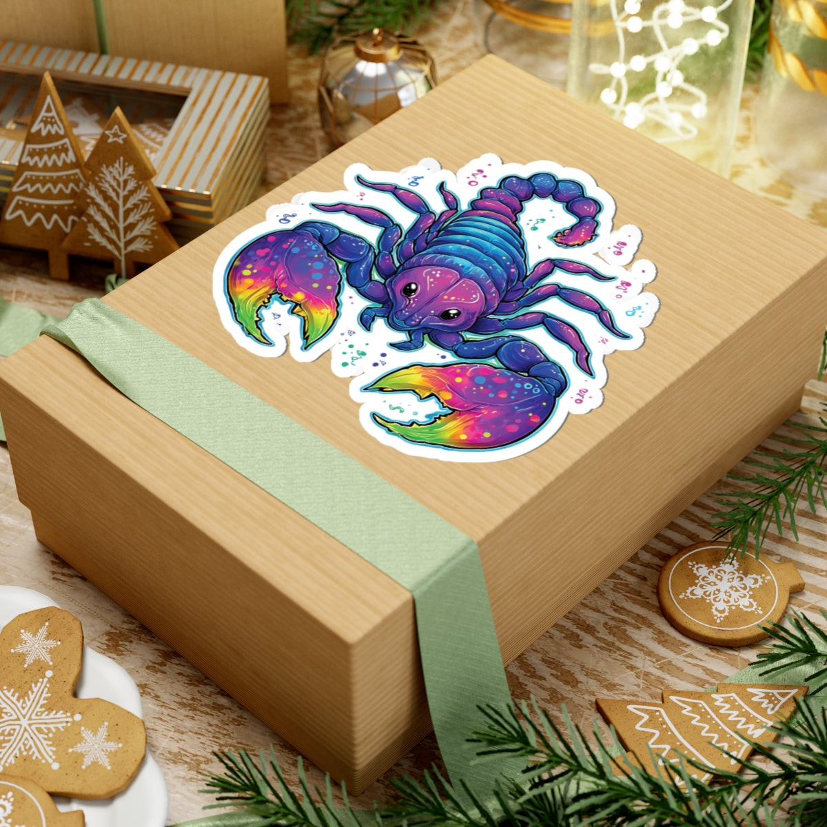 Colorful Scorpio Sticker – Vibrant Zodiac Star Sign